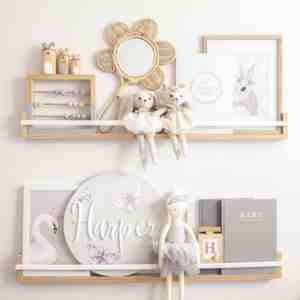 Espejos de maquillaje creativos de ratán para niños, hermosos espejos de mano de mimbre para niñas pequeñas - Product Image 6