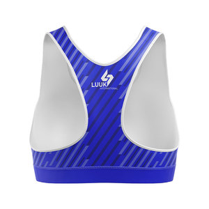 Soutien-gorge de sport pour femmes, conception de logo personnalisé, sublimation, gym, fitness, yoga, entraînement, vêtements de sport, performance, fabricant en gros - Product Image 2