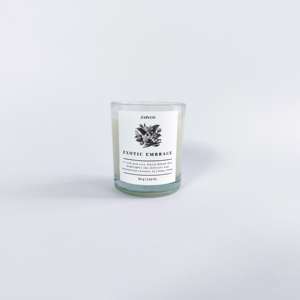 Bougie parfumée à l'ylang-ylang artisanale de luxe dans un bocal en verre, fleur tropicale, aromathérapie, décoration d'intérieur, cadeau de Noël, fabrication artisanale en Indonésie - Product Image 3