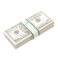 Ruban adhésif en papier kraft écologique durable à une face de 115 µm avec adhésif silicone thermofusible pour l'emballage et le masquage des billets de banque