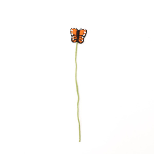 Wool Felt Butterfly <b>Fairy</b> <b>Wand</b> Kids Child Pretend Play Montessori Toy Newborn Photo Prop Handmade Wholesale Bulk - Product Image 4