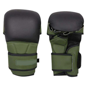 Guantes de Artes Marciales Mixtas (MMA), Boxeo, Karate y Taekwondo de Material PU de Tombola Sports, con Correa de Muñeca Ajustable, Transpirables y Ligeros - Product Image 1