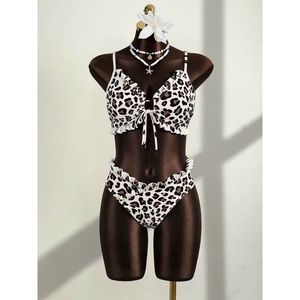 Maillots de bain personnalisés avec logo, design contrasté, vêtements de plage sur mesure, ensembles de bikinis deux pièces, tanga, triangle, imperméables et à séchage rapide - Product Image 3
