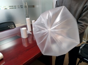 Sac alimentaire en plastique transparent LDPE bon marché sac d'emballage de fruits et légumes sac de produit plat de supermarché sur le rouleau - Product Image 6