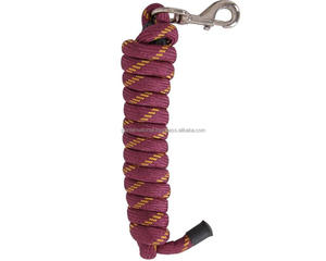 High Quality Horse Cotton Lead Rope with <b>Snap</b> <b>Hook</b> Horse Lead Rope Equestrian Cotton Lead Rope With <b>Snap</b> <b>Hook</b> Manufacturer - Product Image 3