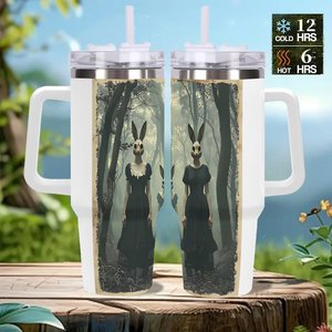 Personalized Stainless Steel Tumbler 40oz <b>With</b> <b>Straw</b> For Daycare Childcare Centers - Product Image 2
