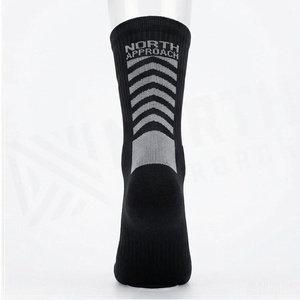 NA Crew <b>Socks</b> <b>Black</b> Breathable Running <b>Socks</b> for Adults - Product Image 2
