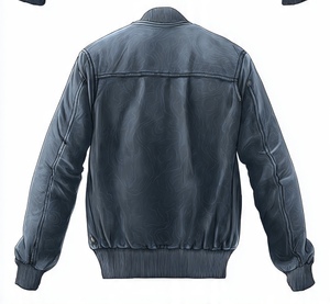 Veste en cuir de haute qualité, élégante et raffinée, pour usage décontracté - Product Image 5