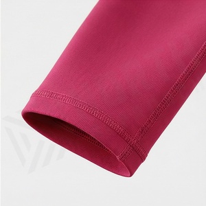 Ensembles de fitness et yoga pour femmes, tenues d'entraînement sans couture, couleur unie personnalisable, effet froncé aux fesses, vêtements de sport actifs - Product Image 6