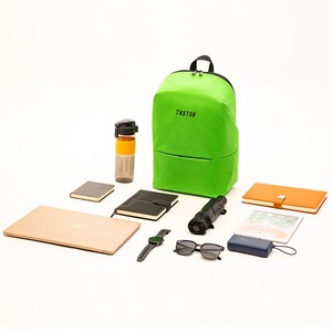 Green Hidden Zipper Anti-theft Design <b>Backpack</b> <b>Computer</b> Bag Business Bag Daily <b>Backpack</b> - Product Image 5