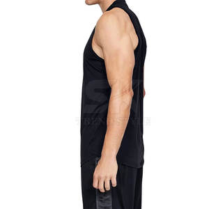 Camisetas sin mangas lisas de talla personalizada más populares para adultos, camisetas sin mangas lisas con cuello redondo de nuevo estilo hechas a medida. - Product Image 2