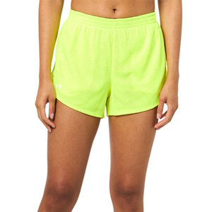 Shorts de malla transpirables para mujer, de alta calidad y cómodos, con logotipos personalizados, precio mayorista económico. - Product Image 4