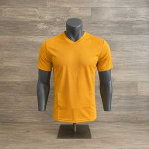 เสื้อยืดคอวีผ้าฝ้ายสำหรับผู้ชาย นุ่ม ระบายอากาศได้ดี สวมใส่สบาย แขนสั้น เหมาะสำหรับใส่ในฤดูร้อน ใส่ได้ทุกวัน ทรงปกติ - Product Image 1