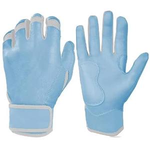 Guantes de Bateo de Béisbol de Cuero con Diseño Personalizado, Ligeros, Duraderos, con Logotipo Personalizado, Colores Personalizables, Unisex, Puño Largo Elástico, Competitivos - Product Image 3