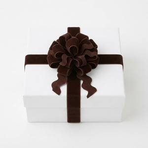 Cinta de Terciopelo Ric Rac Marrón Chocolate de 25 mm de Ancho con Borde Ondulado para Manualidades en Cuero, Embalaje de Regalos Rústico, Decoración del Hogar, Directo de Fábrica - Product Image 4
