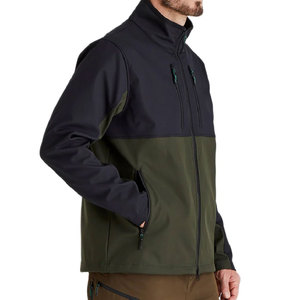 New Autumn/winter Mens Softshell <b>Jacket</b> Outdoor Shell Coat <b>Fleece</b>-<b>lined</b> Stand-collar Water Repellent Windproof <b>Jackets</b> for Men - Product Image 3