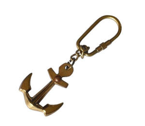 Porte-clés nautiques vintage en laiton faits à la main, personnalisables pour vélos/voitures, à prix abordables – Vente chaude - Product Image 2