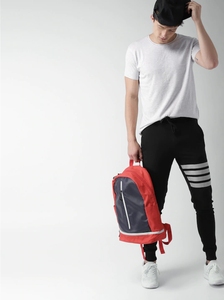 Jogging décontracté pour homme en molleton de coton noir avec cordon de serrage à la taille, idéal pour l'hiver - Product Image 5