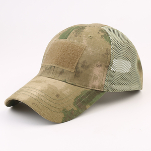 Custom Tiger <b>Camo</b> Hip Hop Trucker Hat 100% Cotton Mesh Breathable Waterproof Fashion Outdoor Patch Snapback <b>Cap</b> Full Color Print - Product Image 5
