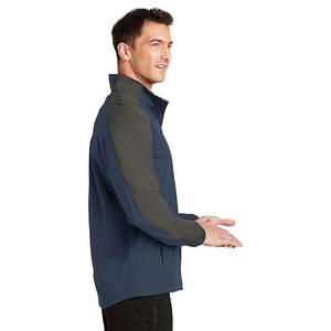Veste softshell respirante pour homme OEM, veste d'extérieur de haute qualité, résistante à l'eau et au vent, pour homme - Product Image 3