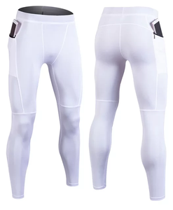 Leggings de compression pour hommes, légers, anti-transpiration, pour la course à pied, la gym, l'entraînement sportif, la remise en forme, couche de base - Product Image 6
