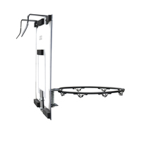 Ensemble de panneaux de basket-ball miniatures de 18 pouces à fixer au mur, fabriqué sur mesure, panneau de basket-ball à suspendre sur la porte pour enfants et adultes ANBOO