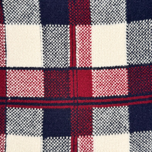 <b>Ladies</b>' Unisex Winter Luxury Wool Long <b>Shawl</b> & Scarf Reversible Breathable Classic Jacquard Plaid with Custom Check Pattern OEM - Product Image 5