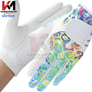 Ventilated Golf <b>Gloves</b> Premium Cabretta Leather Custom Logo Professional Breathable Soft Feel Training Gear Wholesale Factory - Product Image 4