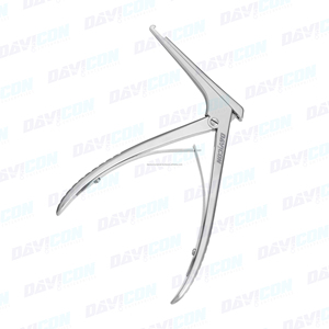 KERRISON Manual Up-<b>Bite</b> Medium 4IN Rongeur 90#2 4.5mm Stainless Steel Clamp Forceps - Product Image 5