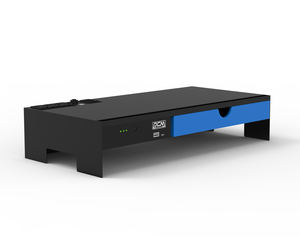 Soporte para monitor combinado con UPS de batería de litio de 600VA para respaldo de energía de computadora con función de carga y puerto USB - Product Image 2