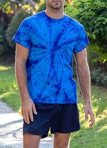 OEM Made Color tone Spider Tie Dye T-Shirts for Men and Women - Unisex Short Sleeve for Adults 100% Cotton 180 GSM Regular Fit - Product Image 2