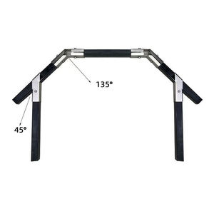 Connecteurs carrés en <span class=keywords><strong>acier</strong></span> inoxydable SS304 à angle droit de 90 degrés, bidirectionnels, pour soudage et découpe laser, connecteur de 21 <span class=keywords><strong>mm</strong></span> - Product Image 4