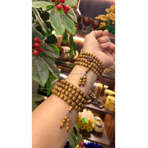 Tassel Religious Buddhism Style High Quality New Top Unisex Kien Lao Agarwood <b>Beaded</b> <b>Bracelet</b> - Product Image 2