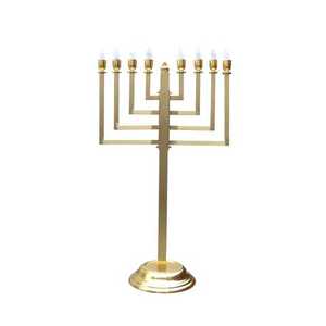 Menorah de Diseño Más Popular para Villas, Sinagogas y Templos, Iluminación Decorativa de Mesa, Portavelas de Hanukkah - Product Image 3