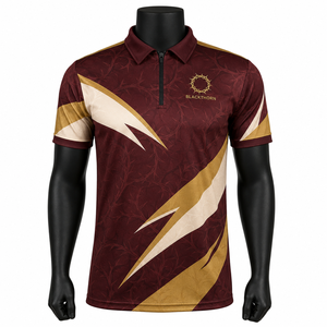 Camiseta Deportiva para Hombre OEM de Secado Rápido, Manga Corta, Diseño Personalizado, 100% Poliéster, Camisetas de Motociclismo - Product Image 5