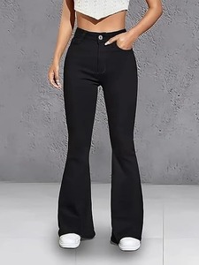 Recycled Cotton Denim Low-Impact Water-Saving Waterless Responsible Conscious Circular <b>Boot</b> Cut Mid Waist Vintage Jeans - Product Image 4