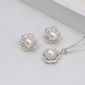 ต่างหูเงินแท้ S925 สำหรับผู้หญิง ดีไซน์ทันสมัย อุปกรณ์ DIY สำหรับทำต่างหูมุก 7-8 มม. รุ่น 1319 ฐานต่างหูแบบห้อย  อะไหล่เครื่องประดับเปล่า - Product Image 3