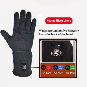 Guantes Calefactables 3 en 1 Resistentes al Viento para Hombre y Mujer, con Control de Temperatura de Tres Niveles, Venta al Por Mayor - Product Image 5