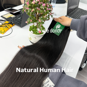 Vente chaude Super Double Dessiné Haut Épais Extrémités Os Raides Extensions de Cheveux Humains - Product Image 3