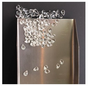 Pierre précieuse naturelle en topaze blanche élégante de forme poire 7x5 mm pour la fabrication de bijoux de mode et accessoires haut de gamme à vendre - Product Image 2
