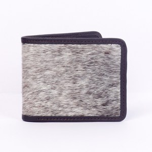 Portefeuille bifold en cuir véritable pour hommes et femmes, fait main, en cuir de vachette, fin, pliable, avec porte-cartes et poche à monnaie - Product Image 4