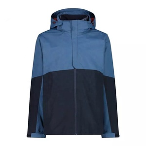 Veste coupe-vent décontractée à capuche pour homme, imperméable, respirante, séchage rapide, manteau de pluie d'extérieur, logo personnalisé, vêtement d'extérieur d'hiver - Product Image 1