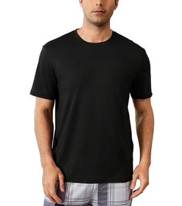 เสื้อยืดผู้ชายทรงพอดีตัว คอตตอน 100% คุณภาพสูง 180 GSM สไตล์สตรีทแฟชั่นฤดูร้อน ไหล่ตก รับผลิตแบบ OEM พร้อมสกรีนโลโก้ตามสั่ง - Product Image 6