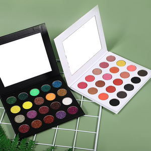 Paleta de Sombras de Ojos Rectangular, Set de Maquillaje Beauty Glazed, Sombras de Ojos con Brillo Prensado - Product Image 3