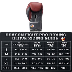 Gants de boxe DF-BGArg1 pour le kickboxing, en cuir de vachette, 16 oz, fermeture auto-agrippante, rouge/gris, respirants, équipement d'entraînement professionnel MMA - Product Image 6