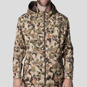 Chaqueta Táctica de Camuflaje Transpirable, Chaqueta de Forro Polar Cálida e Impermeable, Chaqueta con Capucha para Senderismo y Pesca al Aire Libre, Personalizable - Product Image 1