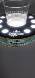 Support de présentation en acrylique transparent pour gong et cymbales, support d'équipement musical personnalisé avec logo pour spectacle de groupe - Product Image 4