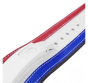 Cinturón de Levantamiento de Pesas de Cuero con Logotipo Personalizado, 10 mm de Grosor, Hebilla de Palanca Resistente, Cinturones para Gimnasio, Sentadillas, Protección de Cintura, Cinturones de Powerlifting - Product Image 4