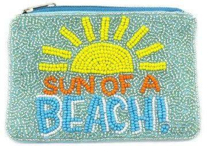 Porte-monnaie de plage de luxe fait main en perles de rocaille, nouveau mini portefeuille à fermeture éclair au design magnifique pour la broderie et les travaux d'aiguille - Product Image 2