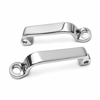 Poignée de levage de main courante marine en acier inoxydable, quincaillerie de remplacement pour poignée de bateau, état neuf, acier inoxydable poli miroir